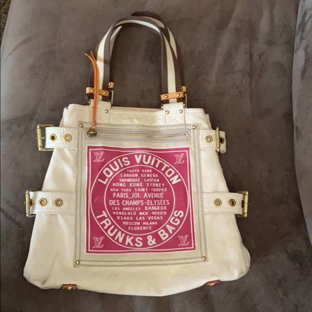 Toile Globe Shopper Cabas MM